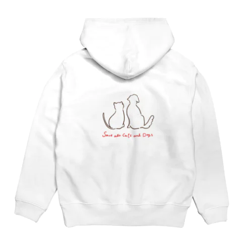 犬猫生活オリジナルグッズ_A Hoodie