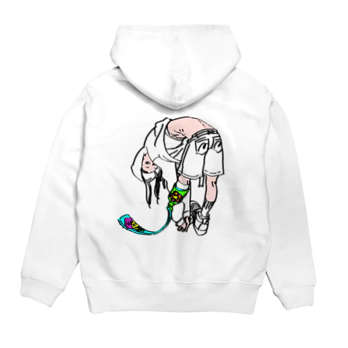 前屈するCちゃん Hoodie