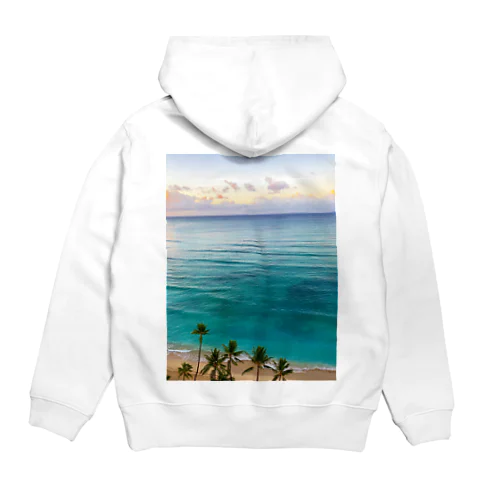 Hawaii Waikiki morning  自分で撮ったハワイシリーズ。 Hoodie