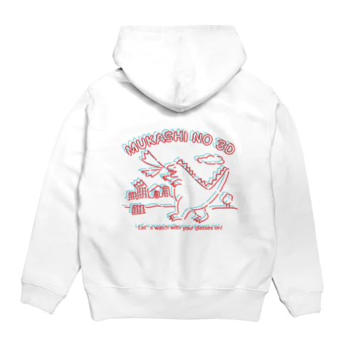 【両面プリント】MUKASHI NO 3D Hoodie