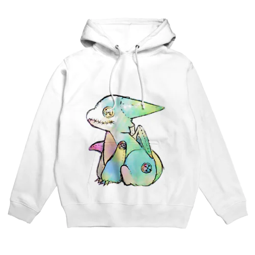 ぬいぐるみ子ドラゴン Hoodie