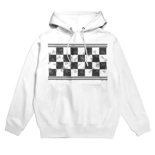 チェス　クリア Hoodie