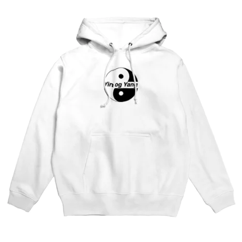 Yin og Yang フーディ Hoodie