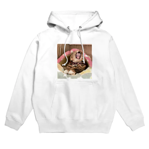 大あくび猫 Hoodie