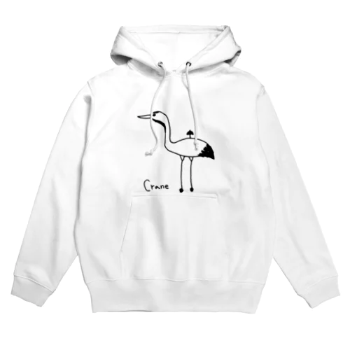 傘つきの鶴 Hoodie