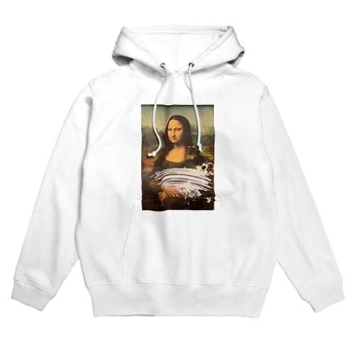 ケーキを塗りたくられたモナリザ Hoodie