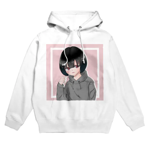 パーカー姿の女の子 Hoodie