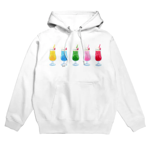 カラフルクリームソーダ Hoodie