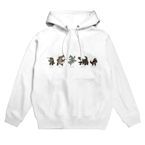 先輩ワニたち Hoodie