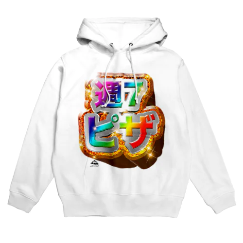 週7ピザ Hoodie