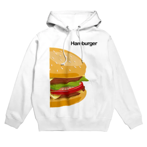 Big Humburger--大きいハンバーガー- パーカー