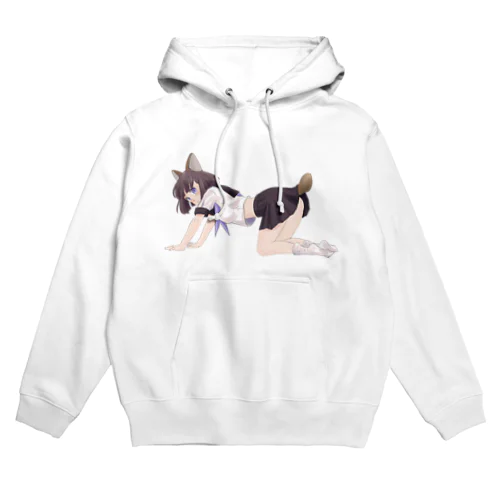 よつんばいのケモミミセーラー服 Hoodie