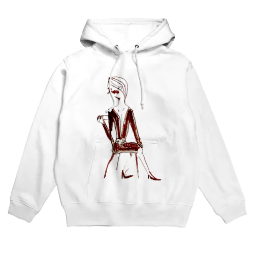 sit down woman. Hoodie