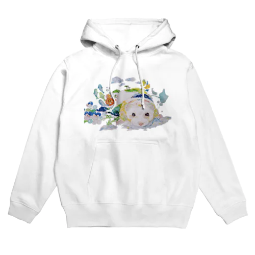 涼しげフェレットリクちゃん Hoodie