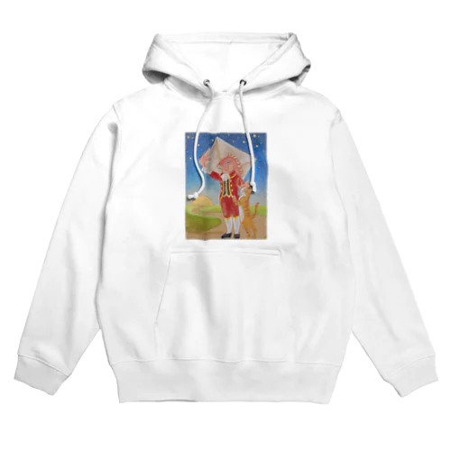 不思議な国のフィッシュフットマンとにゃん Hoodie