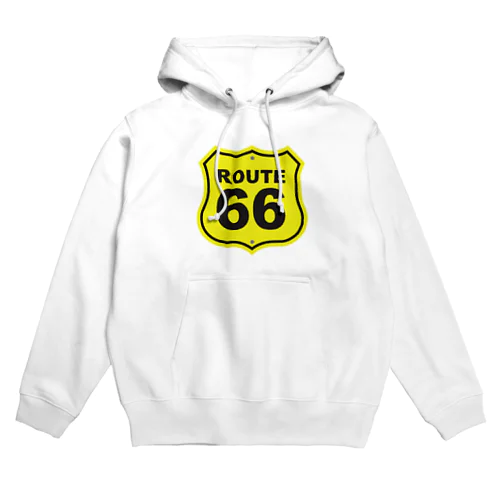 U.S. Route 66  ルート66　イエロー Hoodie