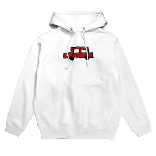 赤い車 Hoodie