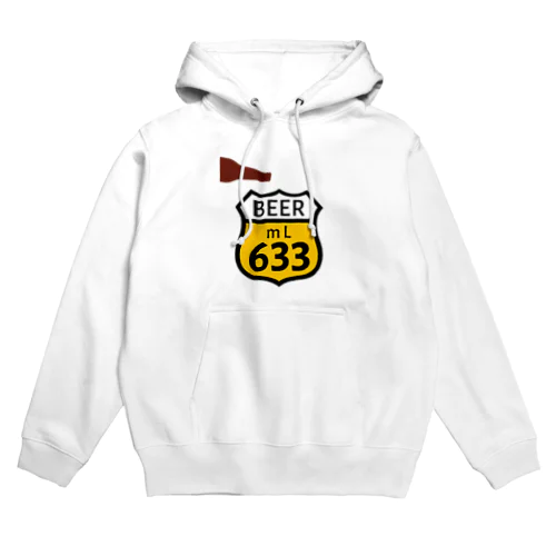 【ROUTE 66風】BEER 633 (瓶あり) パーカー