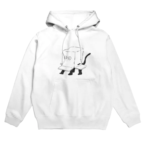 ダンボール箱のすみかのぬこ Hoodie