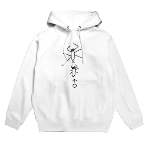 タガメの成長 Hoodie