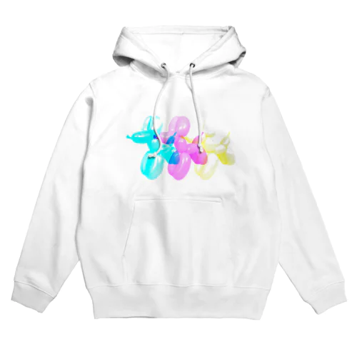 3原色だよ！BALLOON DOG Hoodie