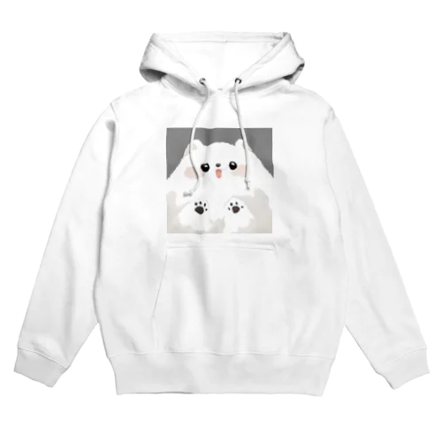 しろぽめまつり Hoodie