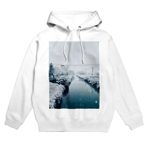 冬の景色1 Hoodie