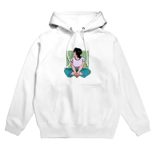 レトロでプラスサイズな女の子その1 Hoodie