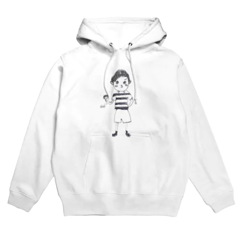 なんでも頑張る君！ Hoodie