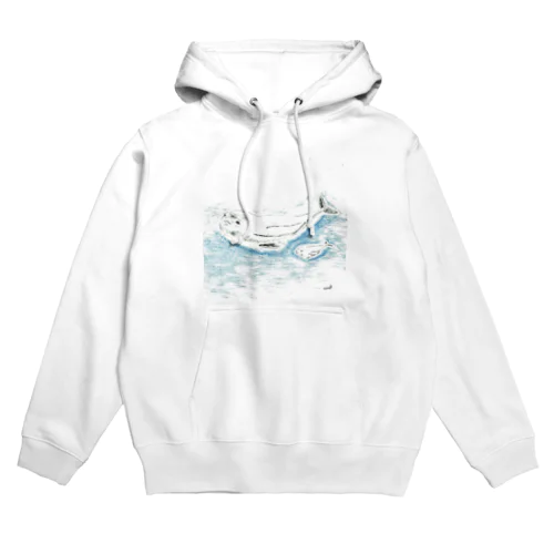 いのちが還る場所(square) Hoodie