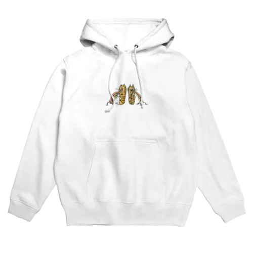 毛玉の虹 Hoodie