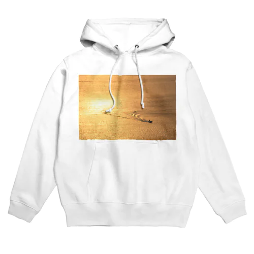 黄金色の海 Hoodie