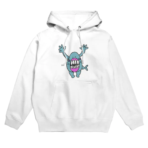 にげろ〜さめ様だぞぉ Hoodie