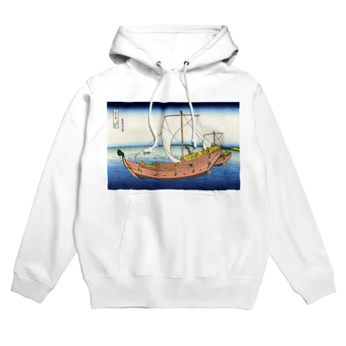 葛飾北斎_冨嶽三十六景　上総ノ海路 Hoodie