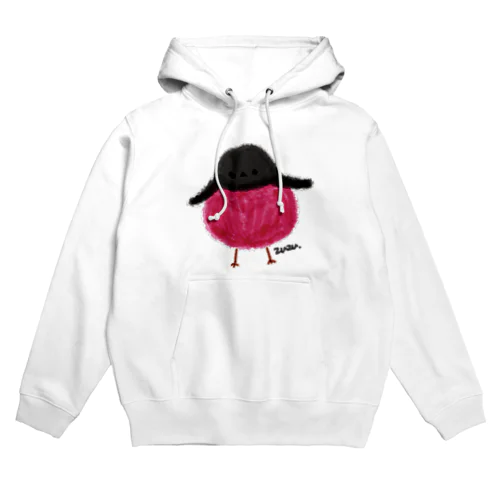 ピンクロビン Hoodie