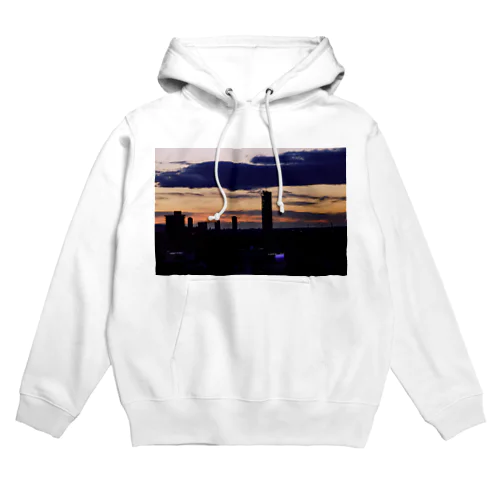 札幌の夕日 Hoodie