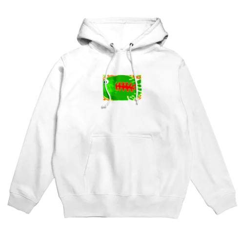 骨が丸見えのお魚 Hoodie