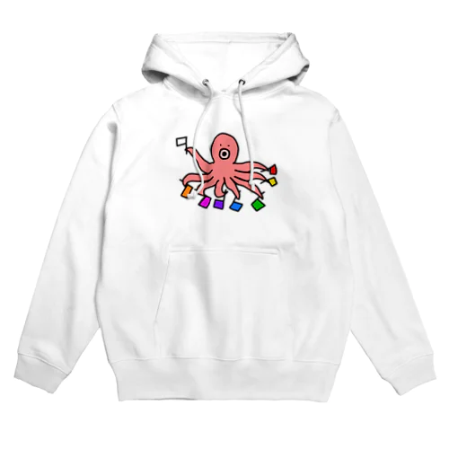 旗揚げタコ Hoodie