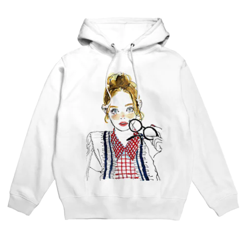 かわいい女 Hoodie