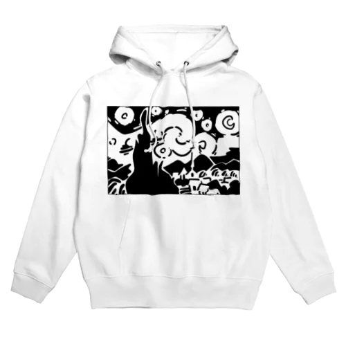 星月夜（ほしづきよ、英語: The starry night） Hoodie