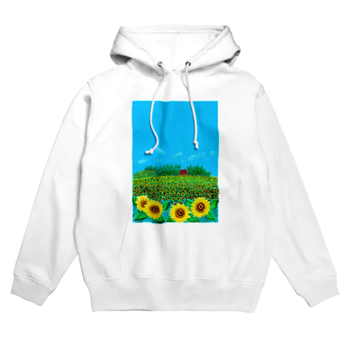 ひまわり畑 Hoodie