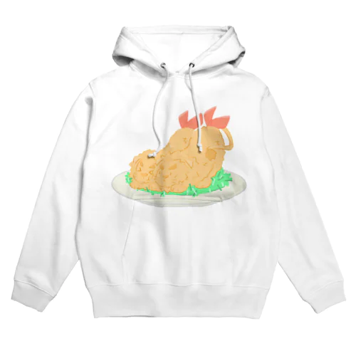 えびふらい×らいおん Hoodie