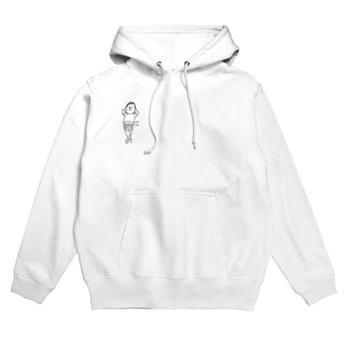 Otto-san白黒 Hoodie