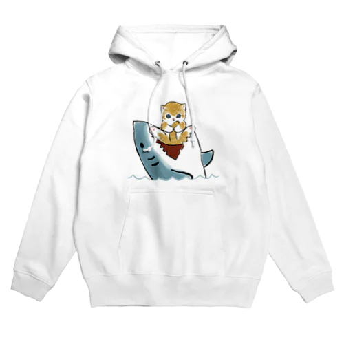 サメにゃん危機一髪 Hoodie