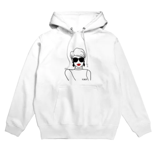 サングラス・ガール(ショート) Hoodie