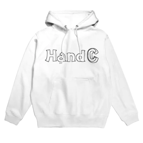 HandC  ロゴ シンプル パーカー