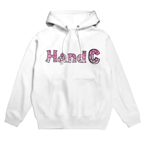 HandC  ロゴ 桜柄 Hoodie