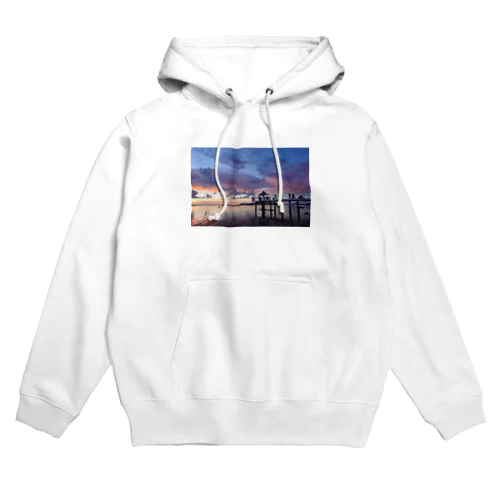 沖縄の夕日 Hoodie