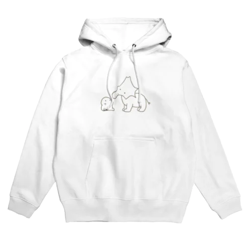 ばんざいくん＆ほっかいぞう Hoodie