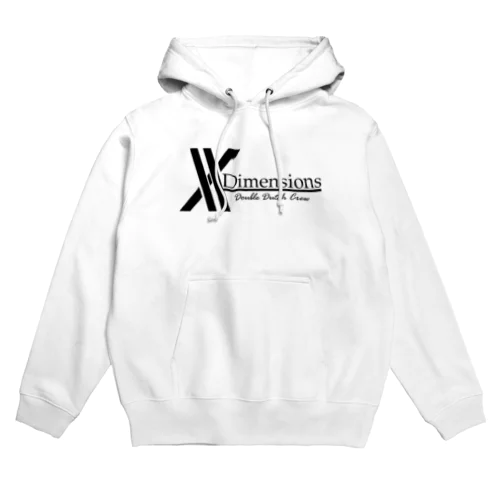 X-Dimensions logo パーカー